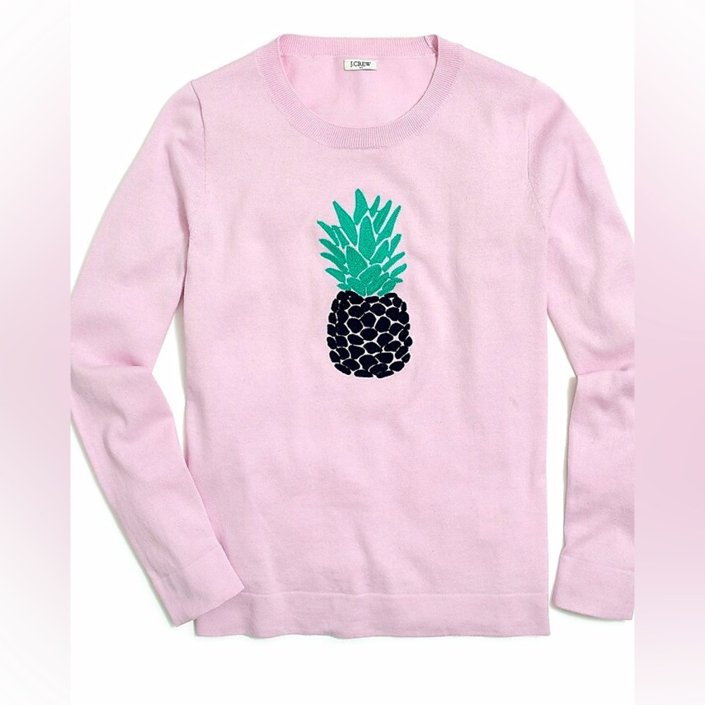 J. Crew Pineapple Sweater